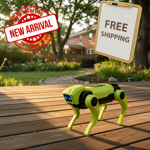 Diy mechanical robot - dog, –