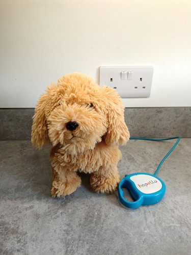 Hapello interactive dog - interactive, soft