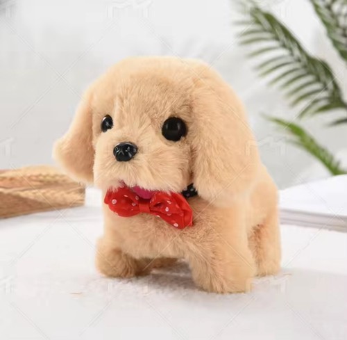 Electronic walking and barking - and,
