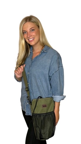 Dog walking shoulder - walking,