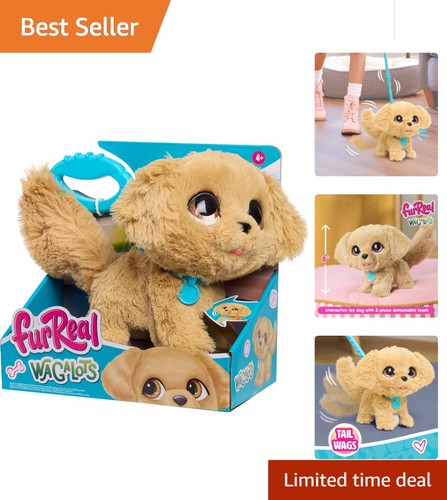 Furreal wag lots golden - wag-a-lots,