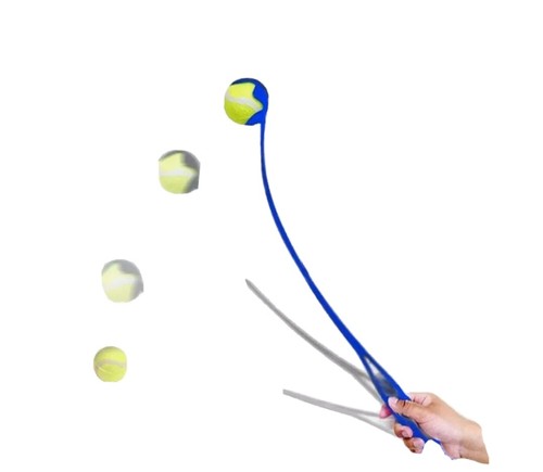 Outdoor garden ball - ball, thrower
